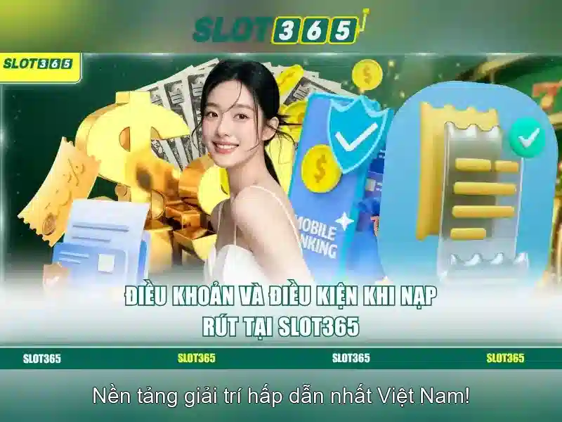 nhận thưởng Slot365
