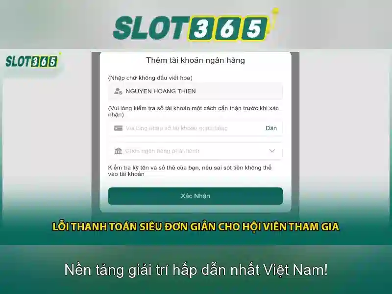 Chương Trình Khuyến Mãi Slot365 Chính Thức